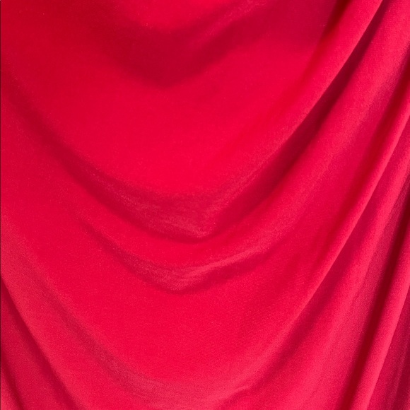 Ralph Lauren Deep Red Long Sleeve Dress - Picture 7 of 7